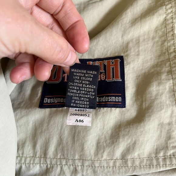 Duluth Trading Company XL x 32 Pants Convertable Shorts Khaki Straight Leg - Picture 16 of 16